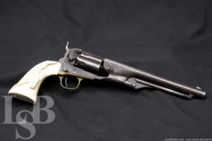 Civil War Colt Model 1860 Army Fluted Cylinder .44 Revolver 1861, Antique
