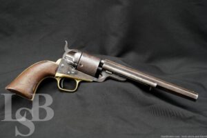 Colt 1851 Navy Richards-Mason .38 CF Centerfire Conversion Revolver Antique