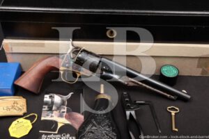 Colt 1860 Army 2nd Gen 1/500 Cased Limited Edition .44 Cal Revolver, 1979