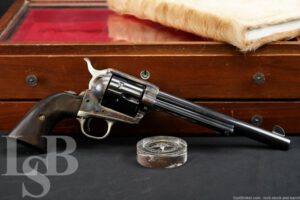 Colt 1873 Single Action Army “Texas Ranger” 7.5” .45 LC Revolver 1970 C&R