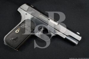 Colt 1903 Pocket Hammerless Belgian Contract .32 ACP Semi-Auto Pistol, C&R