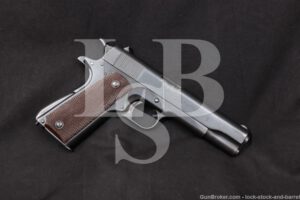 Colt 1911 Commercial Government Model Transitional Pistol, MFD 1924 C&R