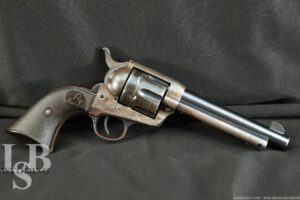 Colt 1st Gen Frontier Six Shooter SAA 5 1/2" .44-40 WCF Revolver, 1907 C&R