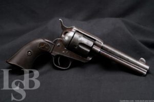 Colt 1st Gen Single Action Army 4 3/4" SAA .45 Revolver, MFD 1893 Antique