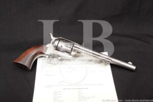 Colt 1st Gen Single Action Army SAA .45 7 1/2" Revolver, MFD 1876 Antique
