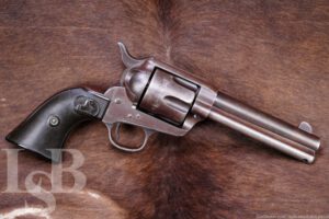Colt 1st Gen Single Action Army SAA 4.75" .38-40 WCF Revolver, 1897 Antique