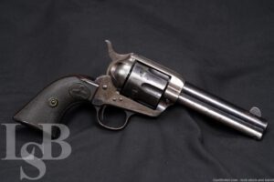 Colt 1st Gen Single Action Army SAA 4 3/4" .38-40 WCF Revolver, 1906 C&R