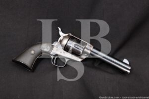 Colt 1st Gen Single Action Army SAA 4 3/4" Blue .45 Revolver, MFD 1920 C&R