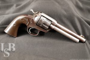 Colt 1st Gen Single Action Army SAA Bisley Model .38-40 Revolver, 1911 C&R