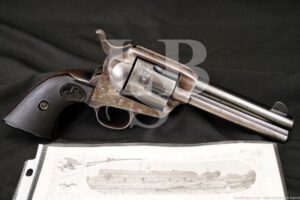 Colt 1st Generation .41 Caliber 4 3/4" Single Action Army Revolver SAA, C&R