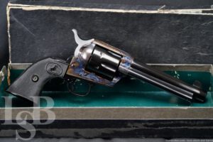 Colt 2nd Generation 5 1/2" .45 Single Action Army Revolver & Box, 1957 C&R