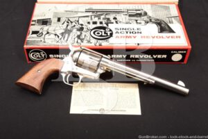 Colt 2nd Generation Single Action Army SAA .45 Revolver, 1970 ATF C&R