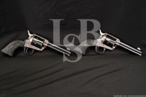 Colt 4 3/4" Single Action Army Revolver Consecutive Pair .38 SPL, MFD 2003