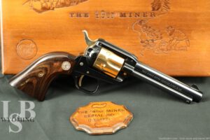Colt '49er Miner Frontier Scout .22 Long Rifle LR Revolver & Case, 1965 C&R