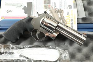 Colt Anaconda 4 1/4” Stainless .44 Mag Magnum Revolver Blue Case 2023