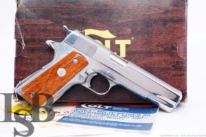 700/1000 Colt Custom Shop Silver Star 1911 .45 ACP Semi-Auto Pistol
