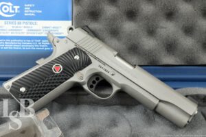 Colt Delta Elite MKIV 10mm Stainless Steel 5" Barrel New in Box G10 Grips