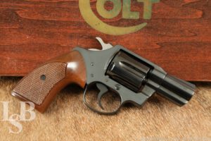 Colt Detective Special Blued .38 Spl. Double Action Revolver 1976 & Box