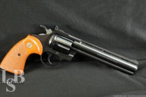 Colt Diamondback Model D5160 Blue 6" .22 LR Double Action Revolver, 1982