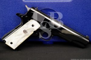 Colt El Coronel Government Model 1911 .38 Super Semi-Auto Pistol