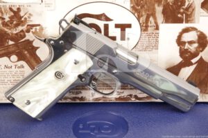 Colt Eldorado Gold Cup National Match 5" .38 Super SemiAuto Pistol, C&R