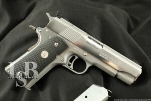 Colt Gold Cup Commander National Match Stainless .45 Semi-Auto Pistol, 1992