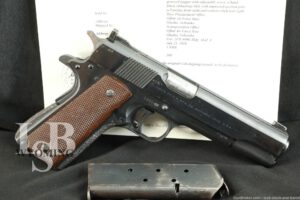 Colt Gold Cup National Match Air Force Premium Grade 1911 45 ACP Pistol C&R