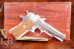 Colt Government Model MKIV Series '70 .38 Super 5" 1911 Pistol 1978