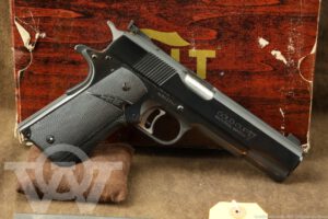 Colt MK IV Series ’70 Gold Cup National Match .45 ACP 5" 1911 Pistol 1981