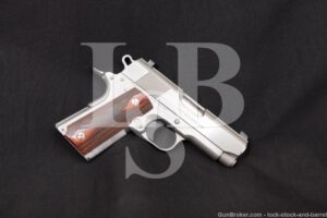 Colt MK IV Series 80 Officer's ACP Stainless 1911 45 Semi-Auto Pistol, 1994