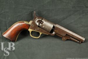 Colt Model 1849 Pocket .31 Cal Percussion Cap & Ball Revolver, 1858 Antique