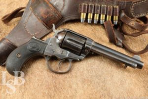 Colt Model 1877 Lightning 38 Colt 4.5” Double Action Revolver MFD 1906 C&R