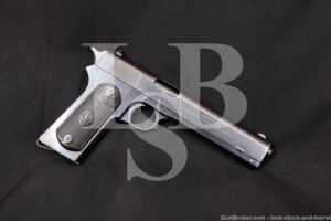 Colt Model 1902 Military 38 ACP Rimless Smokeless Semi-Auto Pistol 1914 C&R