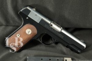 Colt Model 1903 Pocket Hammerless .32 ACP Semi-Automatic Pistol, 1934 C&R