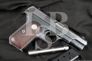 Colt Model 1908 Pocket Hammerless .380 ACP Semi-Automatic Pistol, 1931 C&R