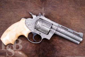 Colt Model Diamondback .38 Spl 4" Engraved DA/SA Revolver MFD 1971
