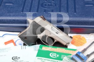Colt Model Pocket Nine 9 Stainless 3" Semi Automatic Pistol & Box