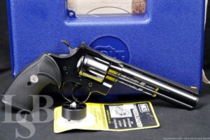 Colt Model Python "Z Gun" I3660 .357 Mag 6" SA/SA Blued Revolver MFD 1993