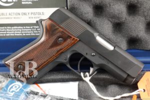 Colt New Agent Double Action 3" .45 ACP DAO Semi-Auto Pistol & Box, 2013