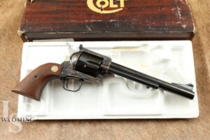 Colt New Frontier Single Action Army SAA .45 LC 7.5” Revolver MFD 1980