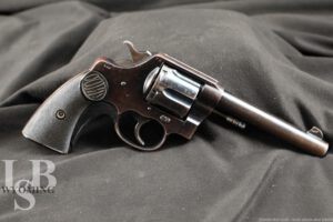 Colt New Service Model 1909 US Army 5.5" .45 LC Military Revolver, 1911 C&R