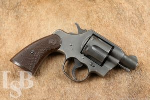 Colt Official Police Double Action Revolver w/ Commando Barrel .38 Special