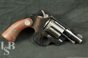 Colt Police Positive Special Pre-Detective 2" .38 Revolver, 1928 C&R