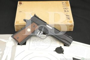 Colt Pre-Gold Cup National Match 1911 .45 ACP Semi-Auto Pistol, 1967 C&R