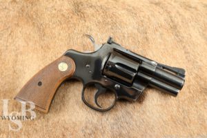 Colt Python Model 2 1/2? Blued .357 Magnum .38 Spec Snub-Nose Revolver 1977