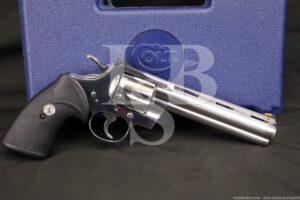 Colt Python Model I3061 6" Brite Stainless .357 Magnum Revolver, MFD 1993