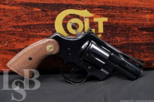 Colt Python Model I3620 2 1/2" Blued .357 Magnum SA/DA Revolver & Box, 1980