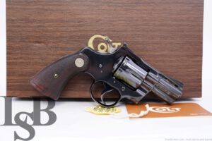 Colt Python Model I3620 2.5" Blue .357 Magnum SA/DA Revolver, MFD 1963 C&R