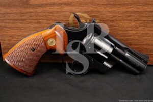 Colt Python Model I3620 Blue 2 1/2" .357 Magnum SA/DA Revolver, 1970 C&R