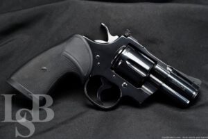 Colt Python Model I3620 Blue 2 1/2" .357 Magnum SA/DA Revolver, 1977